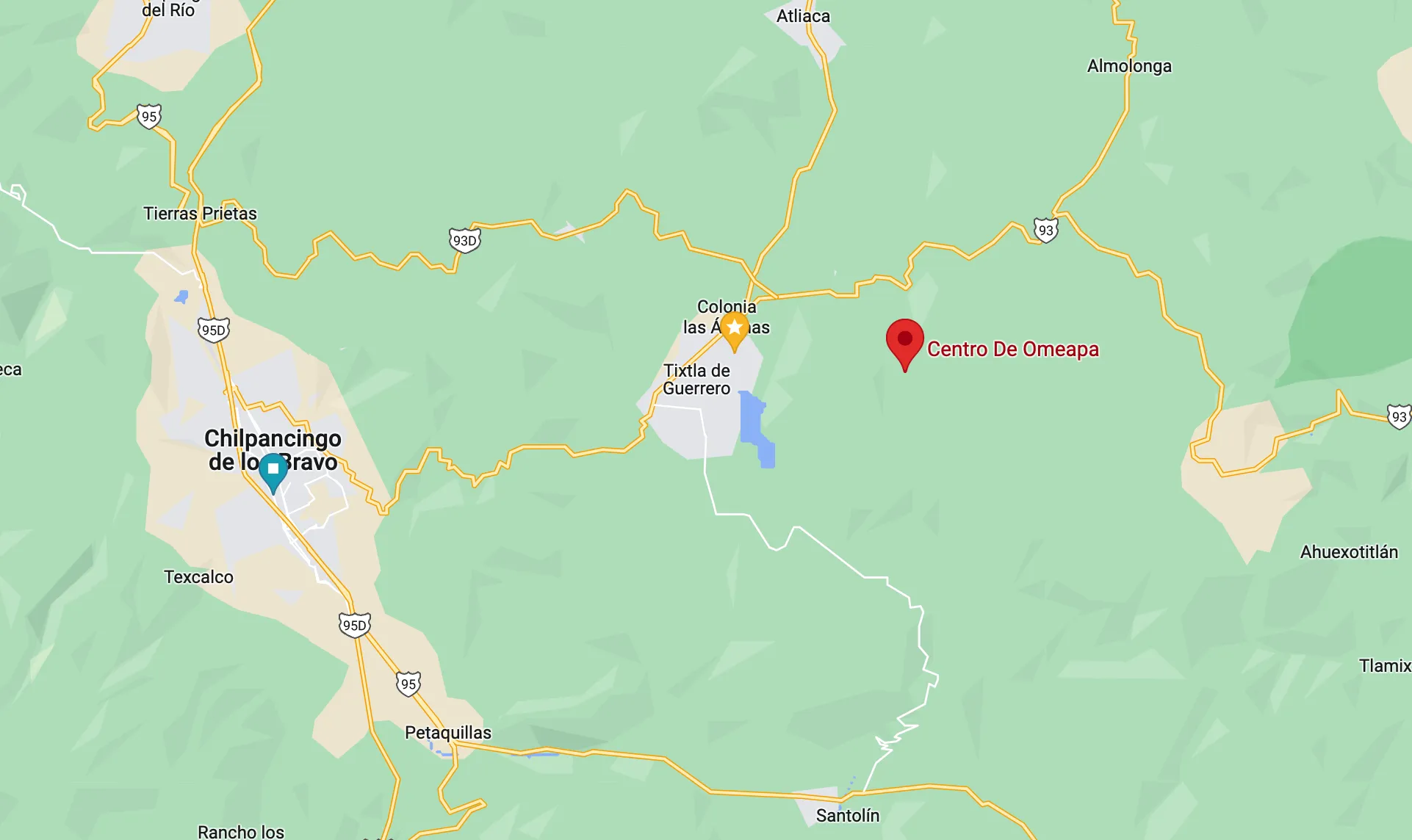 Chilpancingo maps